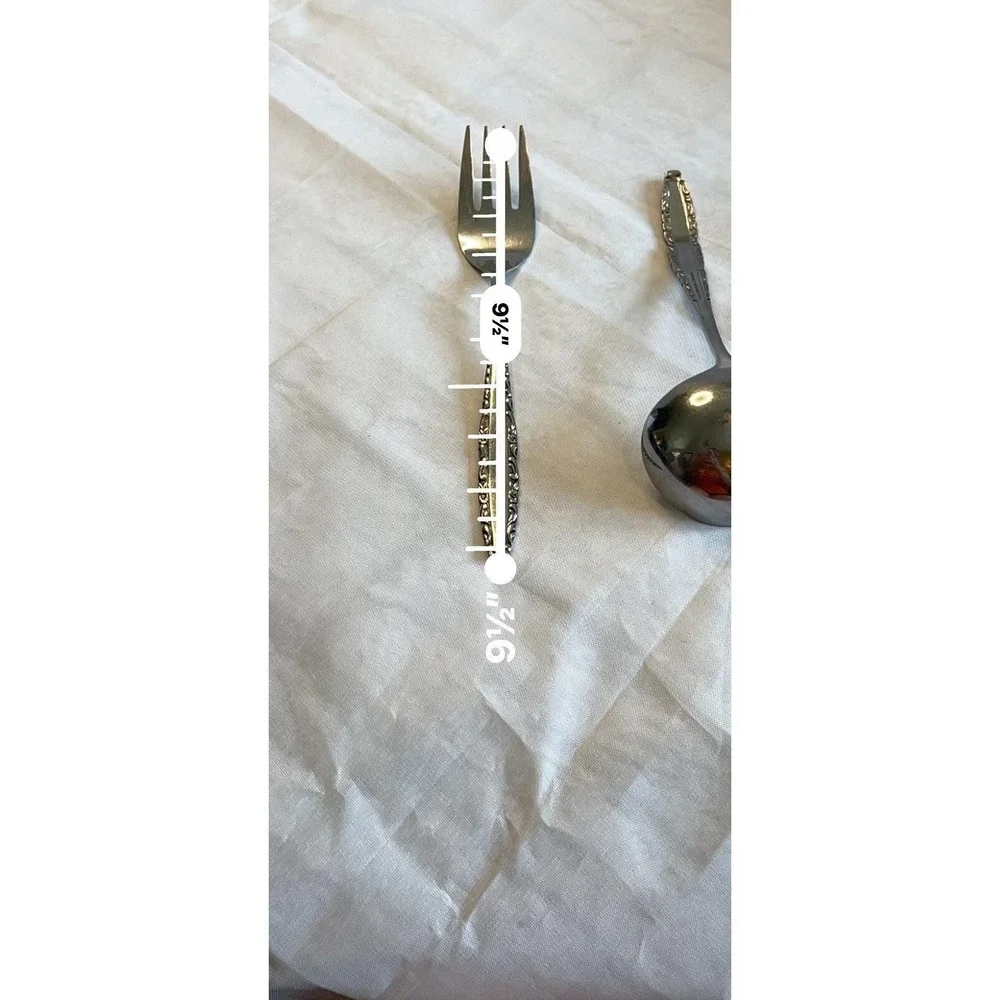 Oneida Northland Love Story Japan‎ Serving Fork Ladle Retired A197
